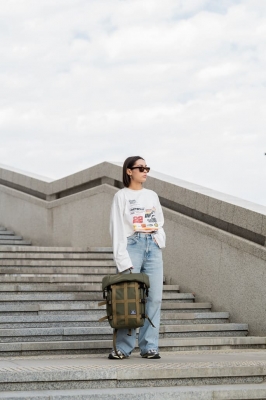 рюкзак Лоукостер ОЛИВА/КОЙОТ